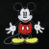 Seven Times Six Disney Mickey Mouse Men's Embroidered Design 3D Ears Plush Fleece Pullover Black - 2 of 3