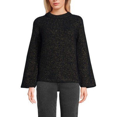 Lands' End Women's Blend Bow Back Sweater