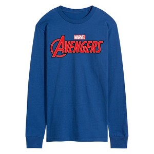 Men's - Marvel - Avengers Logo Long Sleeve Graphic T-Shirt - 1 of 4