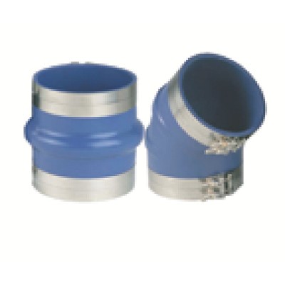 Trident Marine 8" Id Blue Silicone Molded Wet Exhaust Hump with 4 T-Bolt Clamp 270V8000S/S Boat Equipment and Parts