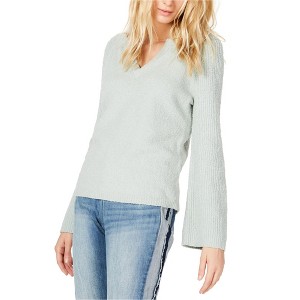 I.N.C International Concepts Womens Fuzzy Knit Sweater, Green, X-Large - 1 of 1