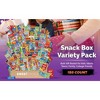 Care Package (150) Variety Snacks Gift Box Bulk Snacks - College Students, Military, Work or Home - Over 9 Pounds of Snacks! Snack Box - 3 of 4