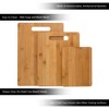 Hastings Home Bamboo Cutting Boards - 3-Piece Set - 3 of 4