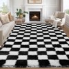 Soft Fluffy Large Rugs for Living Room Shaggy Area Rug - 2 of 4
