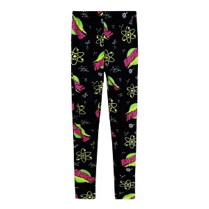 Ripple Junction Big Bang Theory Braniac Bazinga Leggings Adult - 1 of 4