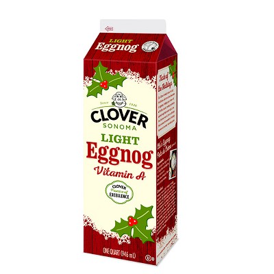 Clover Light Eggnog - 1qt