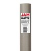 JAM PAPER Gray Matte Gift Wrapping Paper Rolls - 2 packs of 25 Sq. Ft. - 3 of 4