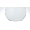 Elegant Lighting Baxter 10 Inch Flush Mount Frosted White Shade in Satin Gold - 4 of 4