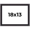 PosterPalooza | Antique Red Picture Frame - UV Acrylic, Backing Board, Hanging Hardware Included - 2 of 4