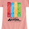 Girls' - Avatar: The Last Airbender - Four Nations Fitted Short Sleeve Graphic T-Shirt - 2 of 4