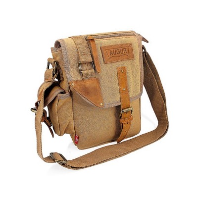 Gearonic Canvas Shoulder Sling School Belt Crossbody Travel Hiking Bag Satchel
