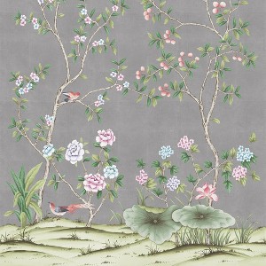 Tempaper & Co. Chinoiserie Garden Removable Peel and Stick Vinyl Wall Mural - 1 of 4
