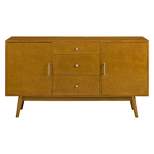 Mid-Century Modern Wood Console TV Stand for TVs up to 65" - Saracina Home