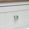 French Country 2 Drawer Hall Table with Shelf - Breighton Home - 4 of 4