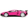 Lamborghini Aventador SV Pink "Pink Slips" Series 1/32 Diecast Model Car by Jada - 4 of 4