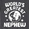 Boys' - Instant Message - World's Greatest Nephew Short Sleeve Graphic T-Shirt - 2 of 4