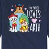 Boys' - Paw Patrol - Loves Earth Long Sleeve Graphic T-Shirt - 2 of 4