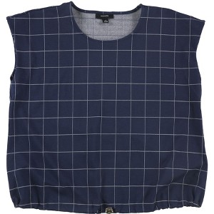 Alfani Womens Bungee Hem Pullover Blouse - 1 of 2