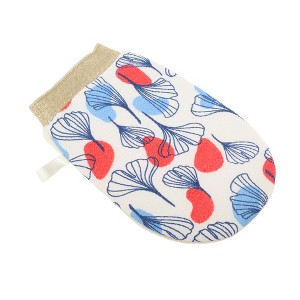 Unique Bargains Double Side Elastic Shower Gloves 8.35"×5.31" 1 Pc - 1 of 3