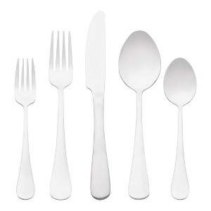REGALWOVEN Stainless Steel Mirror Polished Flatware Cutlery Set 20 Piece - 1 of 4