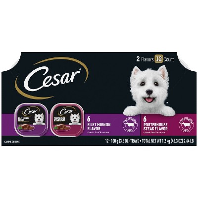 Cesar Classic Loaf In Sauce Wet Dog Food - 3.5oz/12ct
