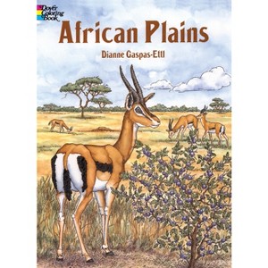 African Plains Coloring Book - (Dover Nature Coloring Book) by  Dianne Gaspas-Ettl (Paperback) - 1 of 1