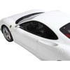 1999 Ferrari 360 Modena White with DISPLAY CASE Limited Edition to 84 pieces Worldwide 1/18 Model Car by BBR - 3 of 4