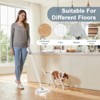 Teendow 6-in-1 Steam Mop for Floor Cleaning, Multi-Function Steam Vacuum Cleaner for Hardwood Floors and Carpet, White - 2 of 4