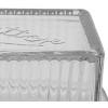 Storied Home Clear Pressed Glass Butter Dish with Lid - 2 of 2