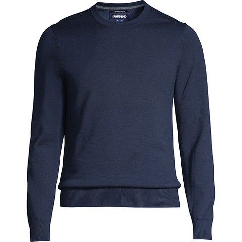 mens cotton crewneck sweater