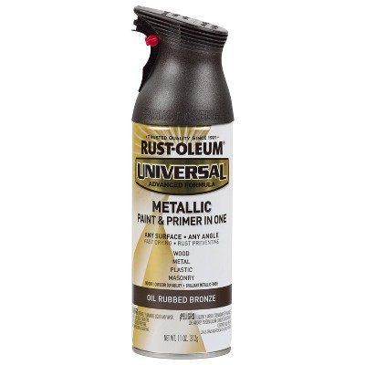 Rust-Oleum 6pk 11oz Universal Metallic Oil Rubbed Spray Paint