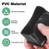 Unique Bargains Rectangle PVC Durable Anti-Slip Furniture Leg Caps - 2 of 4