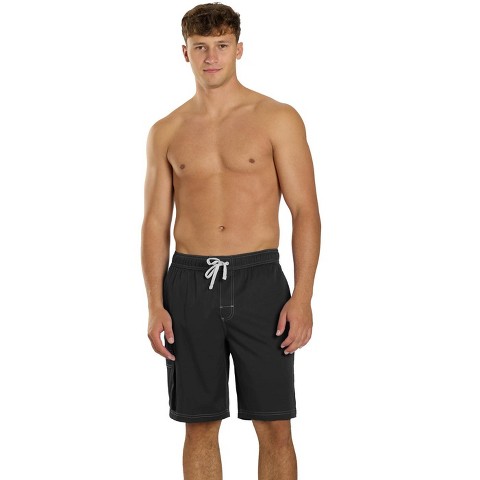 Мужские брюки Sporti Sporti Men's Hybrid Cargo Swim Trunk Black Large
