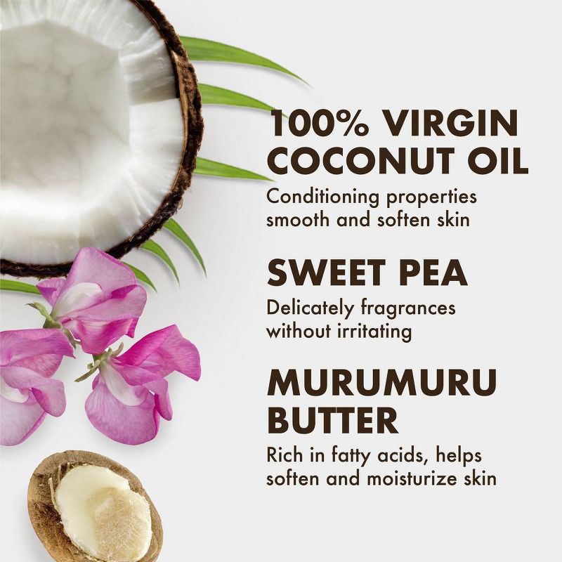 SheaMoisture Baby Wash &#38; Shampoo 100% Virgin Coconut Oil Hydrate &#38; Nourish for Delicate Skin - 13 fl oz, 5 of 12