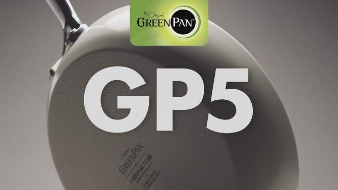 GreenPan GP5 2pc (9.5" and 11") Frying Pan Set PFAS-Free, 2 of 12, play video