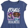 Girls' - LOL Surprise! - Royal Realness Fit & Flair Cap Sleeve Graphic Dress - 2 of 3