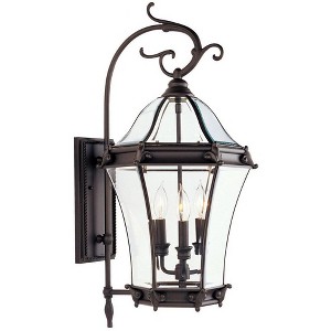 Livex Lighting Fleur De Lis 2 - Light Post Light in  Bronze - 1 of 2