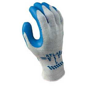 Atlas Fit Unisex Indoor/Outdoor Coated Work Gloves Blue/Gray L 1 pair - 1 of 1