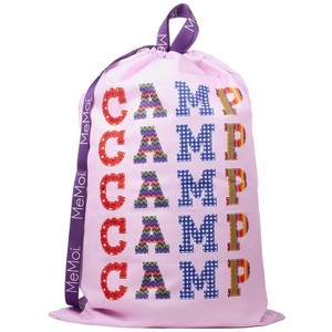 Memoi Camp Camp Camp Laundry Wash Bag with Shoulder Strap - 1 of 3