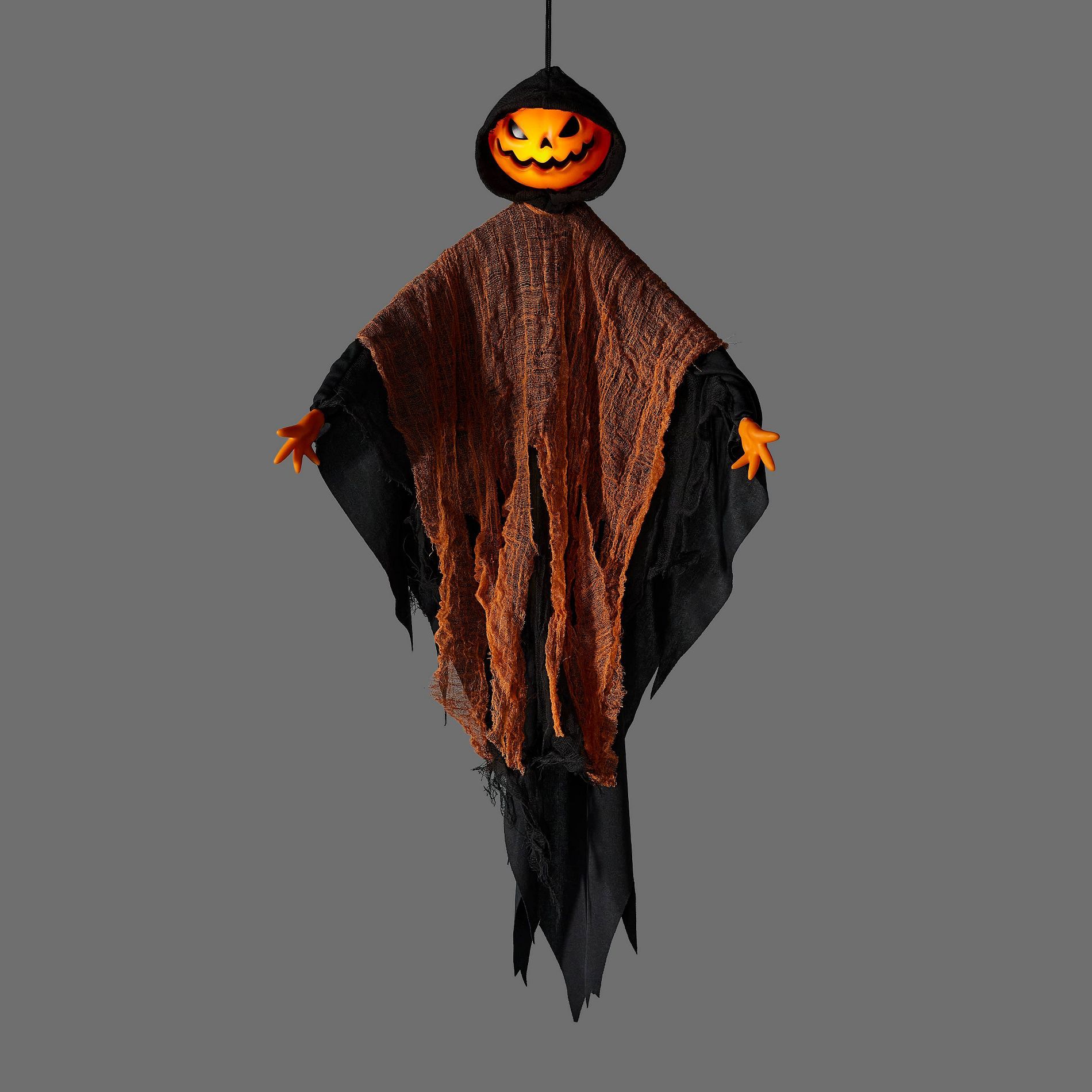 Lewis & Friends™ Mini Lewis the Pumpkin Ghoul Light Up Halloween Decorative Mannequin - Hyde and EEK! Boutique™