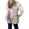 Women's Tie Dye 3/4 Top - honeyme - 2 of 3