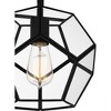 Quoizel Lighting Kinslee 1 - Light Semi-Flush Mount in  Matte Black - 3 of 4