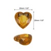 Unique Bargains Acrylic Flat Back Heart DIY Crafting Decor Jewelry Rhinestone 20 Pcs - 2 of 4