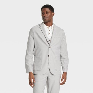 Houston White Adult Houndstooth Casual Fit Blazer - Gray - 1 of 3