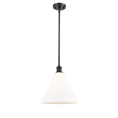 Berkshire - 1 Light Mini Pendant In Industrial Style-12.75 Inches Tall and 12 Inches Wide