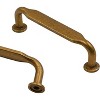 attop 10 Pack Antique Brass Cabinet Handles, 3 Inch(76mm) Hole Centers Arch Cabinet Pulls Kitchen Hardware for Cabinets and Drawers - 2 of 4