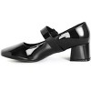 Women's Plus Size WIDE FIT Mary Jane Block Heel - black | CITY CHIC - 4 of 4