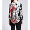 Women's Abstract Print Button Up Top - APNY - 4 of 4