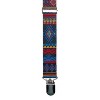 CTM Women's Elastic Aztec Pattern Clip-End Suspenders - 3 of 4