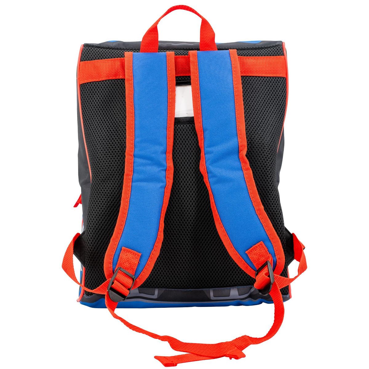 Hot Wheels Blue Sneddon #25 Twinduction Race Car Shaped 14” Mini Backpack, Kids School Bag, Blue - thumbnail 3